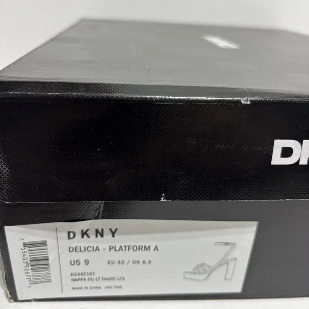 DKNY Women’s Delicia Platform Strappy Sandals, Size 9 M